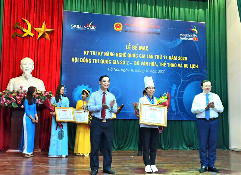Học viên Trường Saigontourist đạt thành tích cao tại Kỳ thi kỹ năng nghề quốc gia lần thứ 11 năm 2020