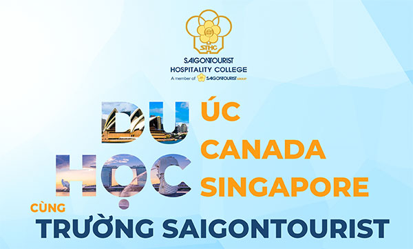 Du học ÚC - CANADA - SINGAPORE cùng TRƯỜNG SAIGONTOURIST